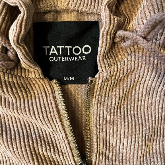 Corduroy Women’s Zip Up Hoodie - Picture 2 of 3